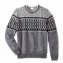 Norwegerpullover mit Alpaka - 1