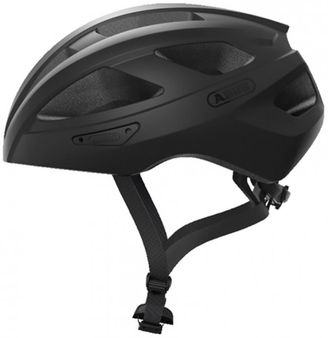 Rennrad-Helm "Macator", schwarz