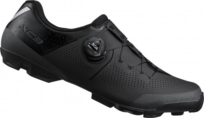 Mountainbike-Fahrradschuhe XC302 wide , schwarz