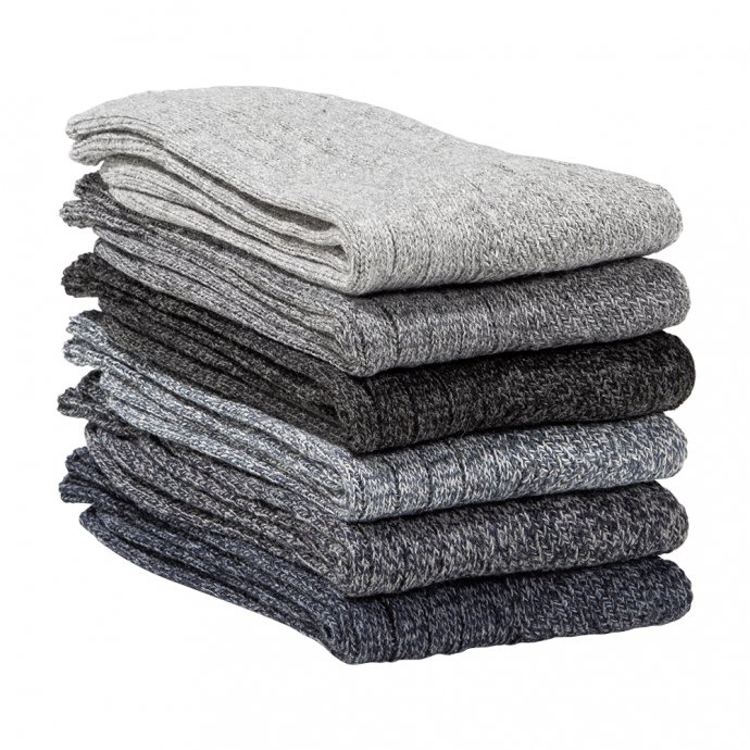 Norweger-Thermo-Kniestrumpf 6er Pack