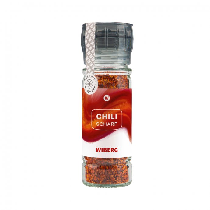 Wiberg Gewürzmühle Chili scharf geschrotet pikante Aromen 40g