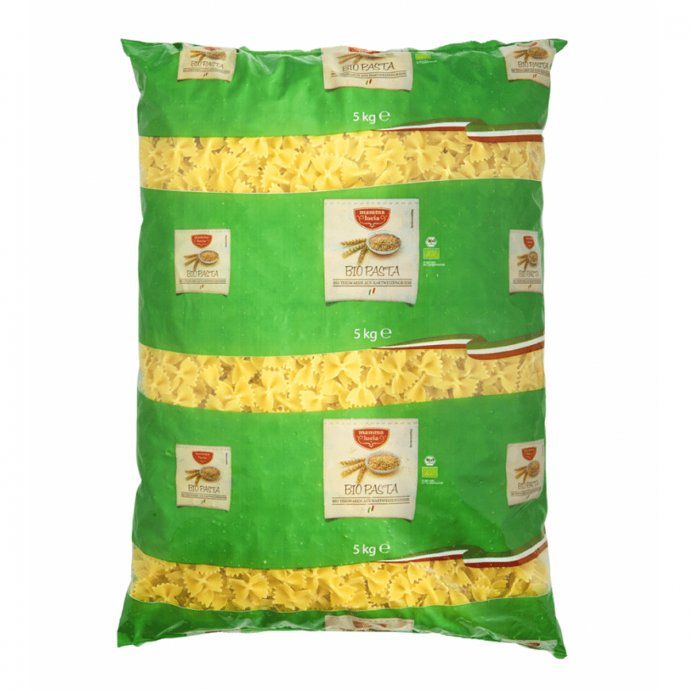 Mamma Lucia Bio Farfalle Schleifchen Hartweizengrießnudeln 5000g