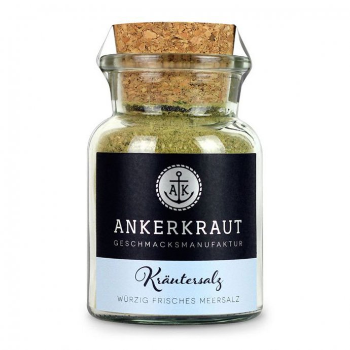 Ankerkraut Kräutersalz würzig frisches Meersalz Korkenglas 100g