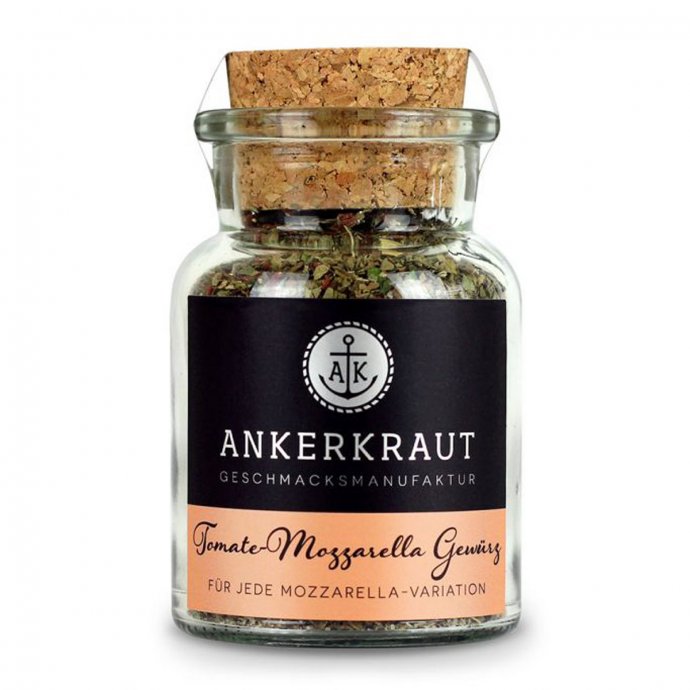 Ankerkraut Tomate Mozzarella Gewürzmischung im Korkenglas 55g