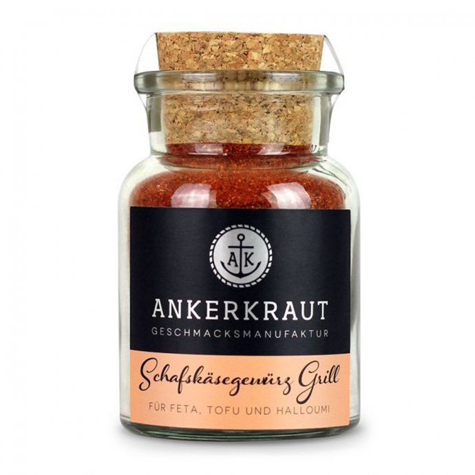 Ankerkraut Schafskäse Feta Tofu Grill Gewürz im Korkenglas 95g