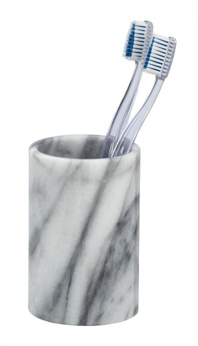 Zahnputzbecher Mod. Onyx, aus hochwertigem Marmor