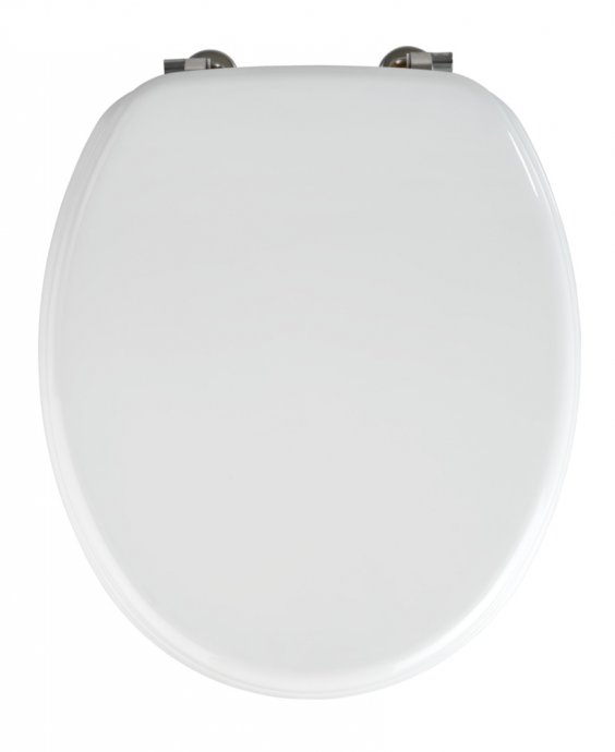 WC-Sitz Mod. Valencia Weiß, aus MDF