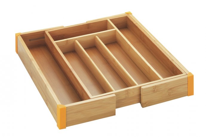 Besteckkasten Mod. Bambus, ausziehbar