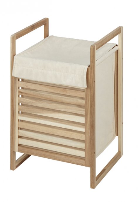 Wäschetruhe Mod. Acina, aus FSC® zertifiziertem Akazienholz