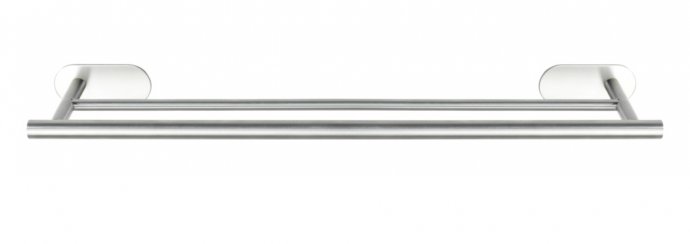 Turbo-Loc® Badetuchstange Duo Mod. Orea Matt, 60 cm, Befestigen ohne bohren