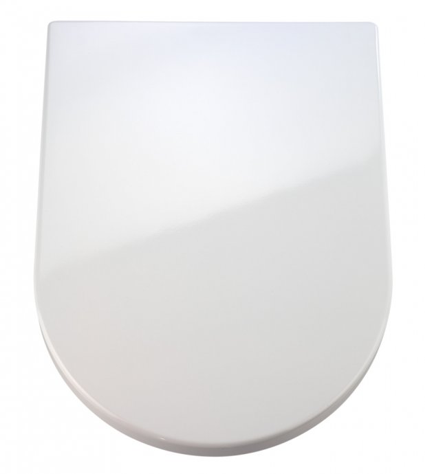 WC-Sitz Mod. Premium Palma, aus antibakteriellem Duroplast mit Absenkautomatik