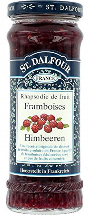 St. Dalfour Fruchtaufstrich Himbeeren Brotaufstrich Konfitüre 280g