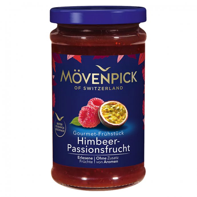 Mövenpick Himbeer Passionsfrucht Gourmet Frühstück Aufstrich 250g