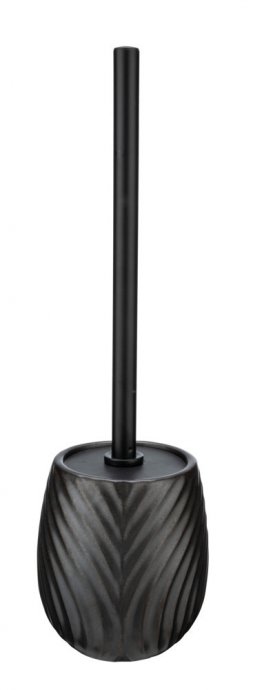 Keramik WC-Garnitur Mod. Idro Anthrazit, schwungvolle Linien-Struktur