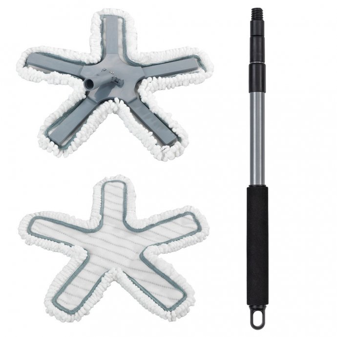 Bodenwischer Mod. Oktopus mit Teleskopstiel, reinigt nur mit Wasser