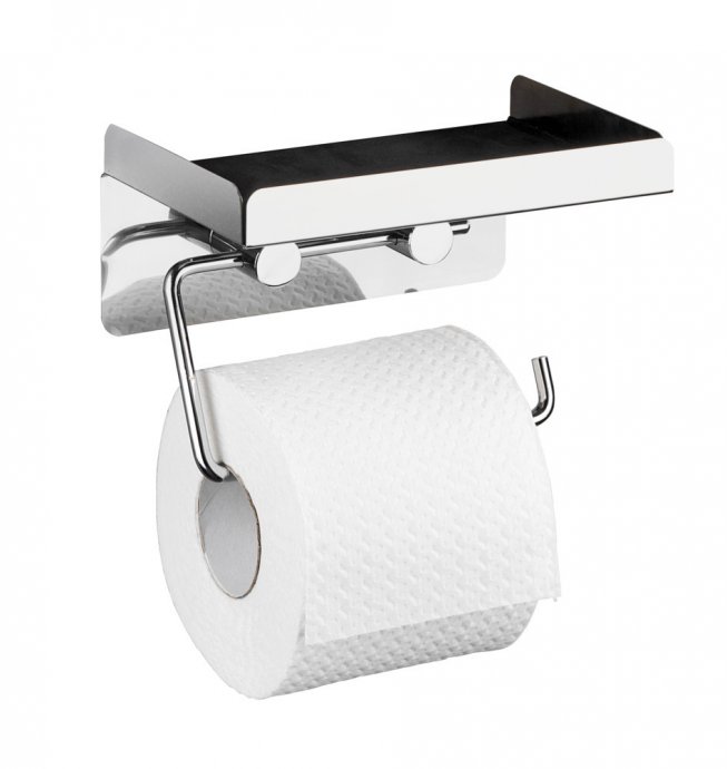 Toilettenpapierhalter 2 in 1 Edelstahl, rostfrei