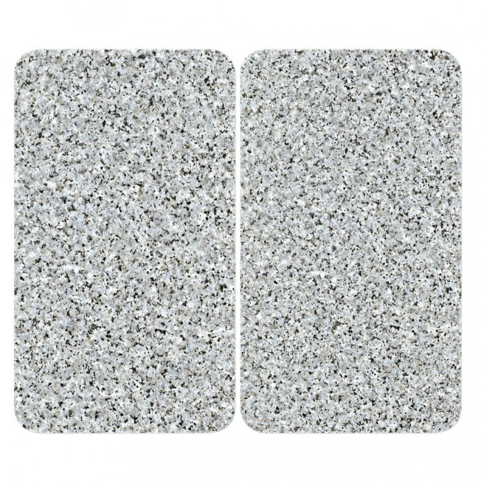 Herdabdeckplatte Universal Mod. Granit, 2er Set, für alle Herdarten geeignet