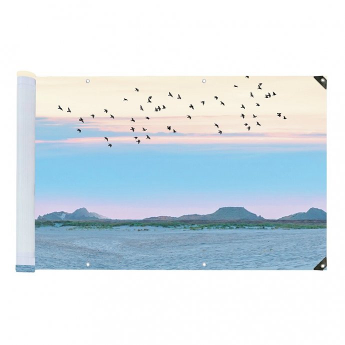 Balkon-Sichtschutz Mod. Nordseeküste, UV- und witterungsbeständig