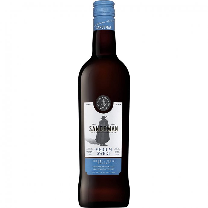 Sandeman Sherry medium sweet lieblicher Portwein 750ml 3er Pack