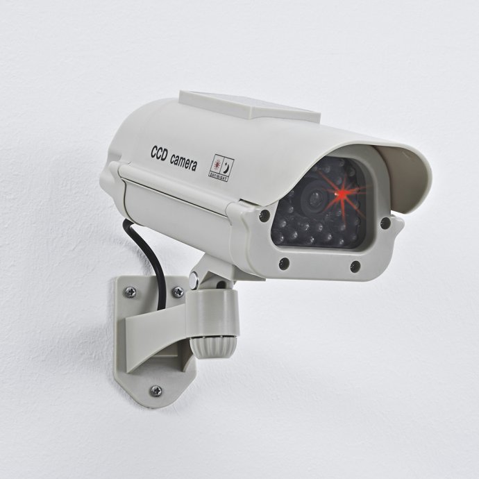 Solar-Kamera mit roter LED