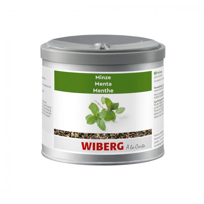 Wiberg Minze getrocknet mit einer dezenten Frische Packung 50g