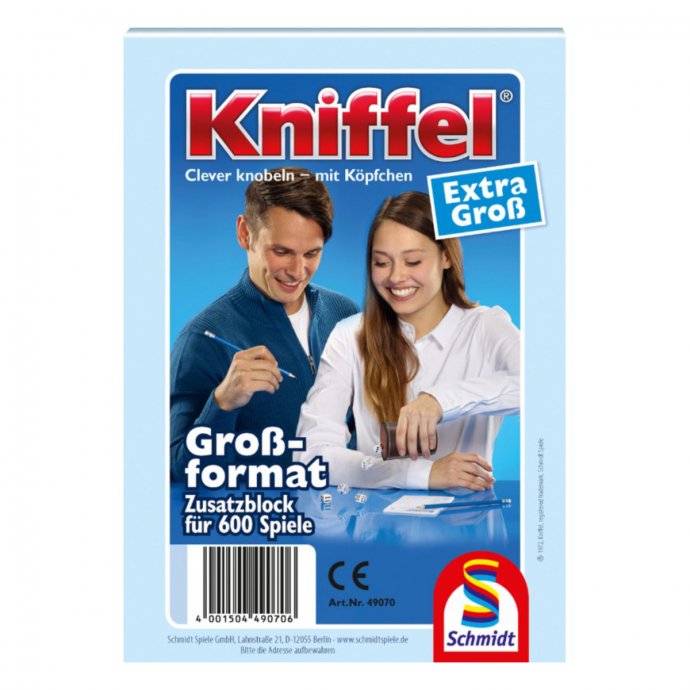 Schmidt Spiele Großer Kniffelblock