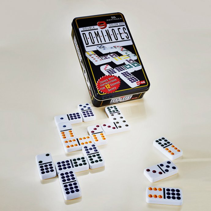Großes Domino-Doppel 9