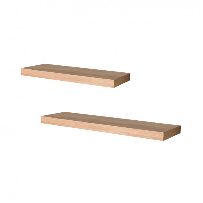 Wandregale 2er Set 120cm + 80cm Altona Sonoma