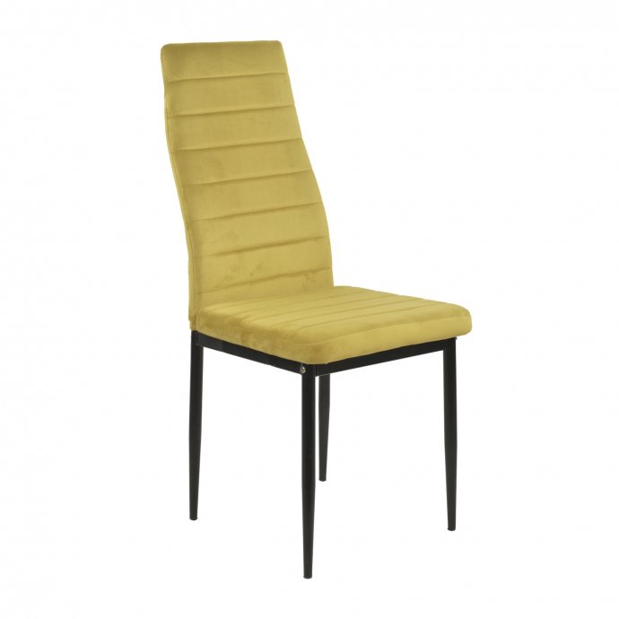 Esszimmerstuhl Samt 1 Stück Memphis Curry