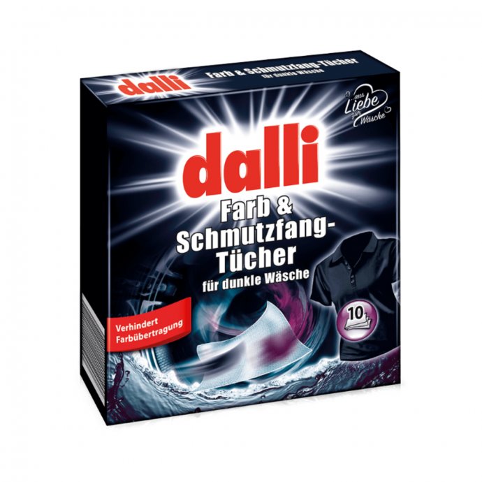 Dalli Tücher spez. für dunkle Wäsche
