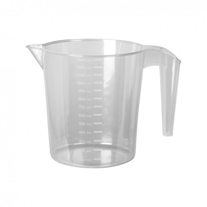 Messbecher Transparent Kunststoff