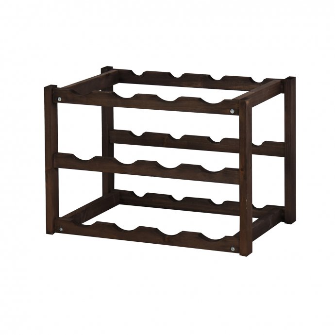 Weinregal Anea Holz Braun