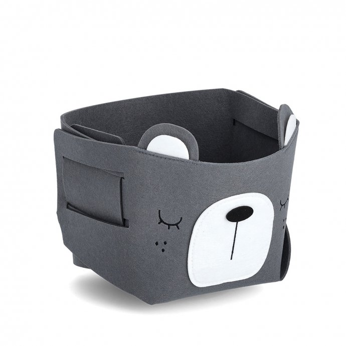 Aufbewahrungskorb Filz Bär/Hase