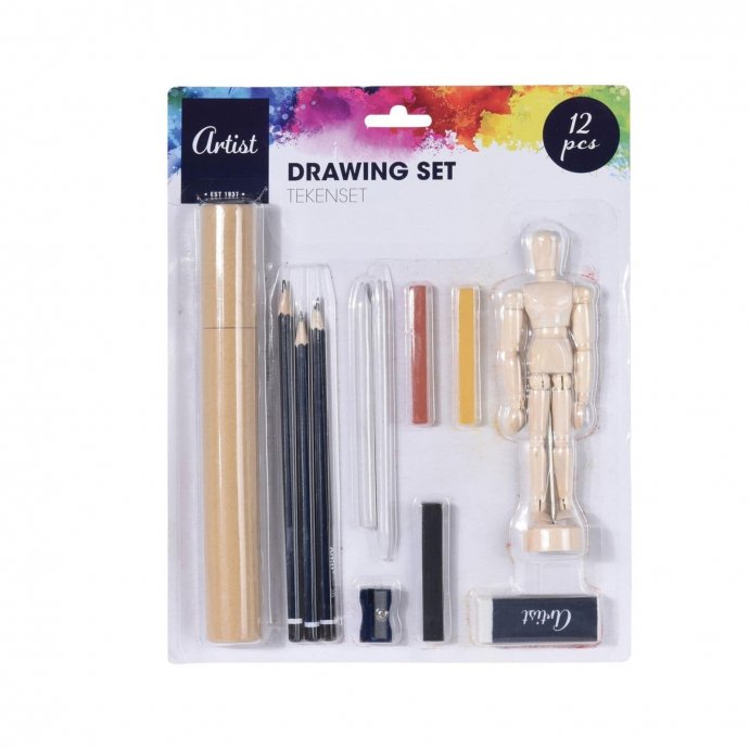 Zeichnungsset für Kinder 12-teilig