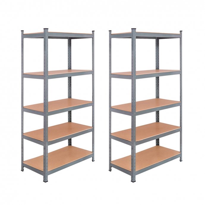 Mehrzweckregal Schwerlastregal 2er-Set