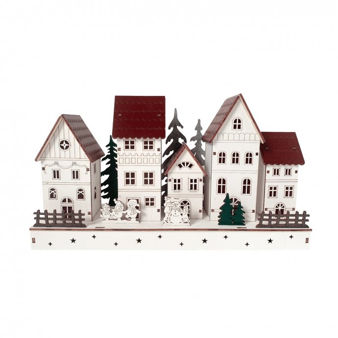 LED Weihnachtsdeko Winterstraße