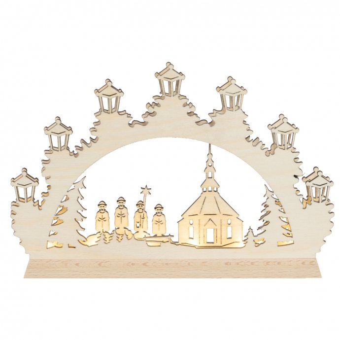 Mini Schwibbogen Kurrende