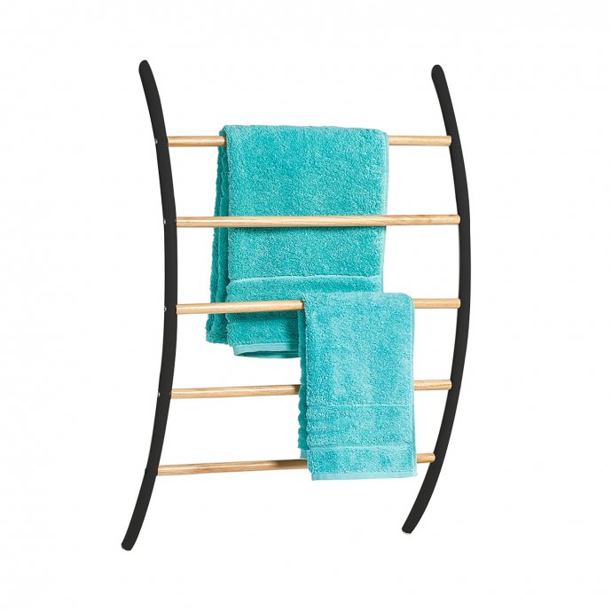 Handtuchhalter für die Wand mit 5 Stangen