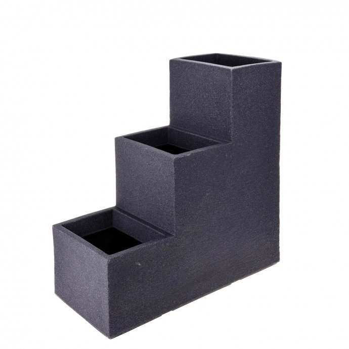 Blumentopf mit 3 Ebenen Stufenbeet