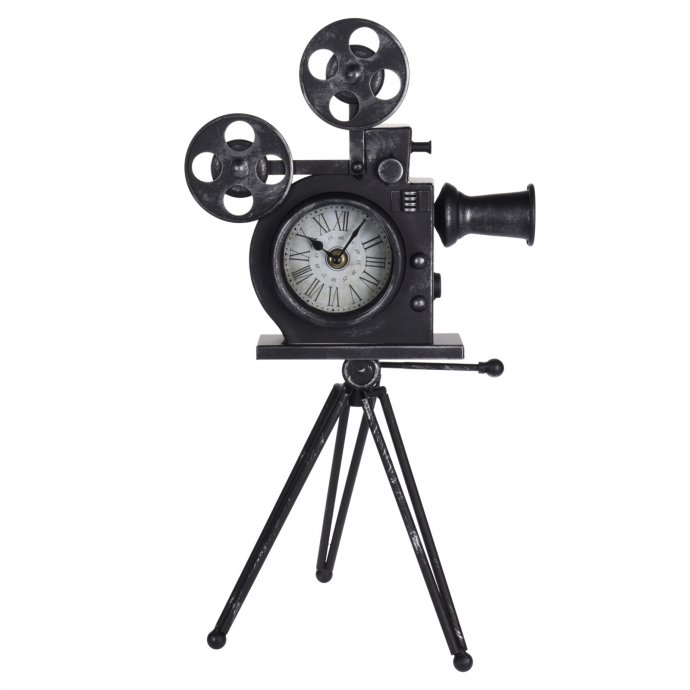 Tischuhr Videokamera