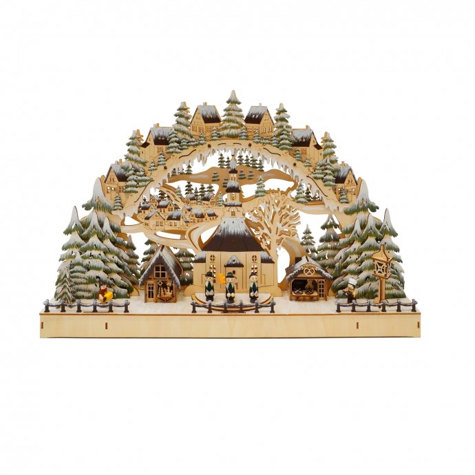 Lichterbogen LED Seiffen Dorfmomente