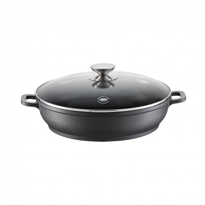 Servierpfanne mit Glasdeckel Induction Vario Click