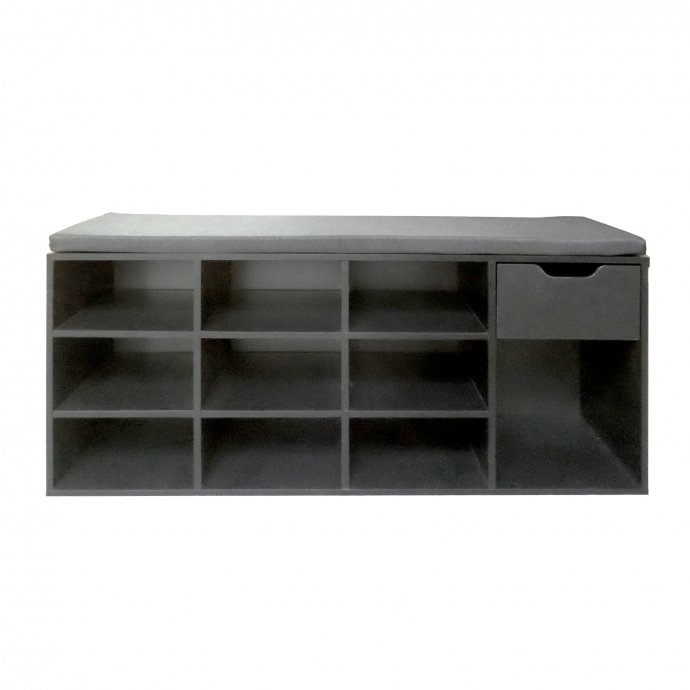 Garderobenbank mit 10 Fächern und Schublade Lisa