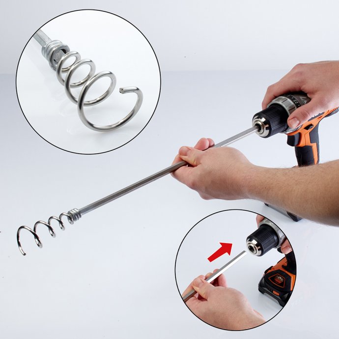 Unkrautstecher-Aufsatz für Bohrer