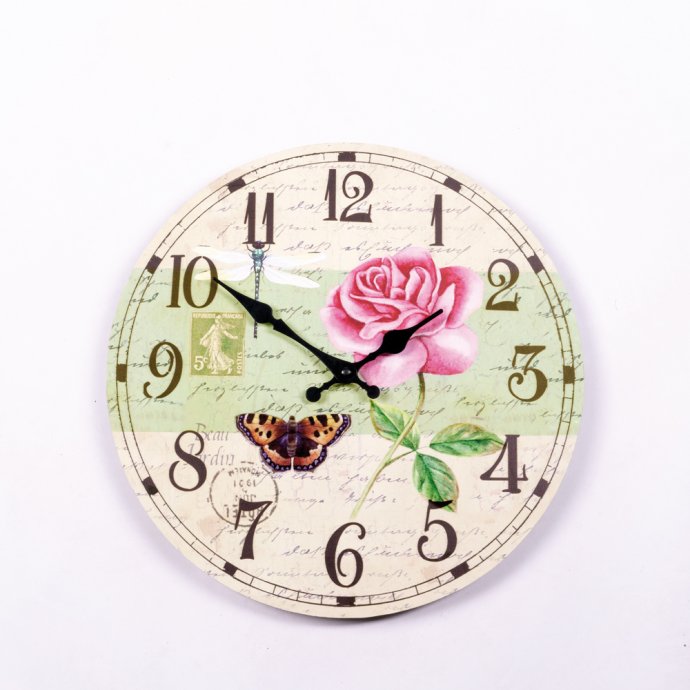 Wanduhr  "Schmetterling"