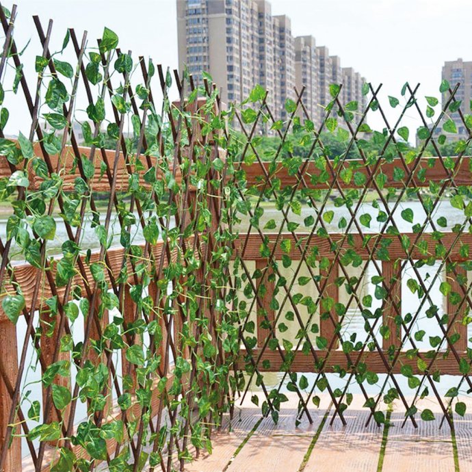 Flexibler Efeu-Sichtschutz