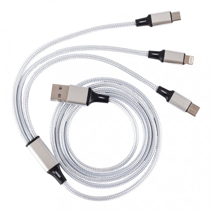 USB-Ladekabel 3-in-1