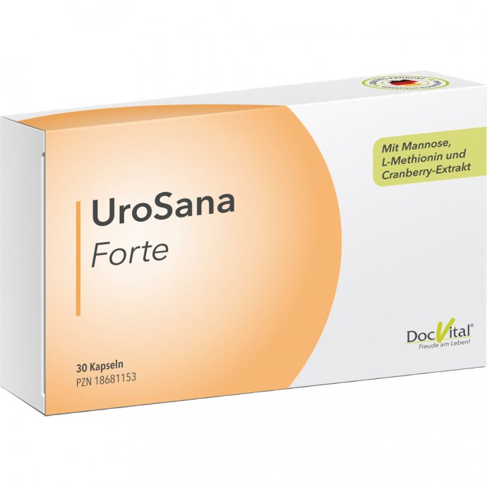 UroSana Forte 1 Monat 30 Kapseln