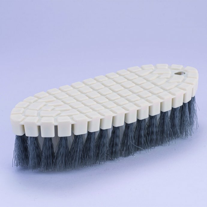 Biegsame Putzbürste