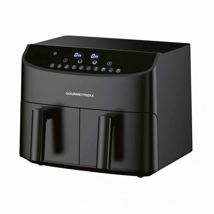 Heißluft-Fritteuse Doppelkorb